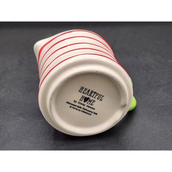 Demdaco Heartful Home Holiday Cream And Sugar Stacker New - Picture 12 of 15